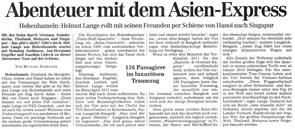 Aktueller PAZ-Artikel